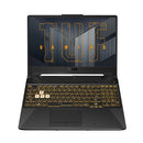 ASUS TUF Gaming A15 FA506NC-DS53 AMD Ryzen™ 5 7535HS Laptop 15.6" Full HD 16 GB DDR5-SDRAM 512 GB SSD NVIDIA GeForce RTX 3050 Wi-Fi 6 (802.11ax) Windows 11 Home Black, Gray