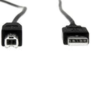 Rocstor Y10C116-B1 USB cable USB 2.0 70.9" (1.8 m) USB A USB B Black