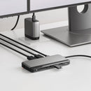 ALOGIC U1CSH-SGR laptop dock/port replicator Wired USB 3.2 Gen 1 (3.1 Gen 1) Type-C Gray