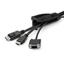 StarTech.com CMSCOILED3 cable organizer Cable sleeve Black 1 pc(s)