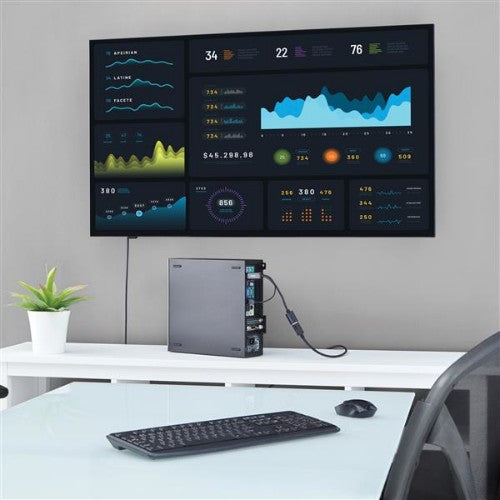 StarTech.com HD2DP video cable adapter Black