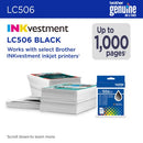 Brother LC506BKS ink cartridge 1 pc(s) Original Standard Yield Black