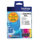 Brother LC20E3PKS ink cartridge 1 pc(s) Original High (XL) Yield Cyan, Magenta, Yellow