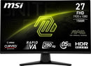 MSI MAG 274CXF computer monitor 27" 1920 x 1080 pixels Full HD Black