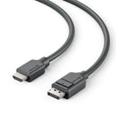 ALOGIC EL2DPHD-03 video cable adapter 118.1" (3 m) DisplayPort HDMI Black
