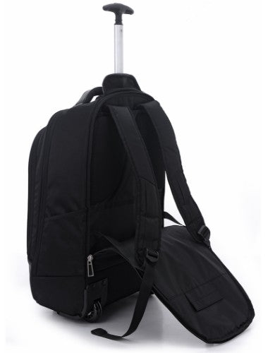Eco Style Tech Exec Rolling backpack Black