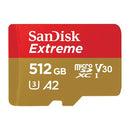 SanDisk Extreme 512 GB MicroSDXC UHS-I Class 10