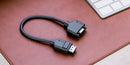 ALOGIC EL2DPVGA-ADP video cable adapter 7.87" (0.2 m) DisplayPort VGA (D-Sub) Black