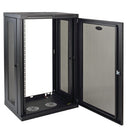 Tripp Lite SRW21U rack cabinet 21U Wall mounted rack Black