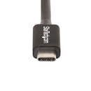 StarTech.com TBLT4MM1M Thunderbolt cable 39.4" (1 m) 40 Gbit/s Black