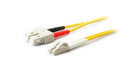 AddOn Networks 1m SC/LC SMF InfiniBand/fibre optic cable 39.4" (1 m) Yellow