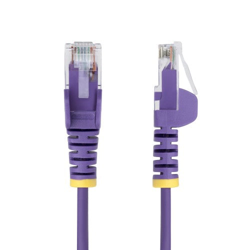 StarTech.com N6PAT6INPLS networking cable Purple 7.87" (0.2 m) Cat6 U/UTP (UTP)