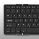 Aluratek ABLKO4F mobile device keyboard Black, Silver Bluetooth