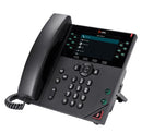 HP Poly VVX 450 12-Line IP Phone and PoE-enabled with Power Supply