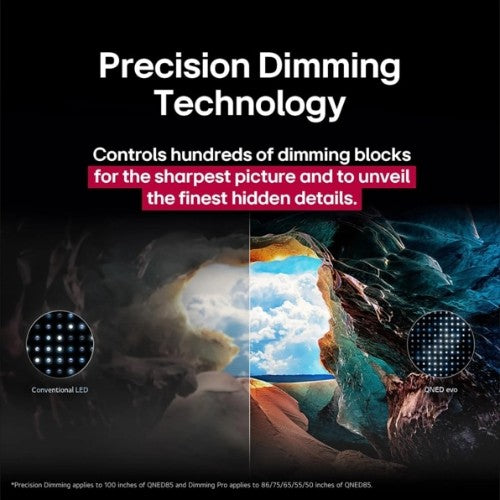 LG QNED evo AI 65QNED85AUA TV 65" 4K Ultra HD Smart TV Wi-Fi Black