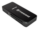 Transcend RDF5 card reader USB 3.2 Gen 1 (3.1 Gen 1) Type-A Black
