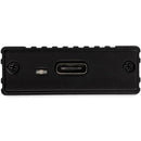 StarTech.com M2E1BMU31C storage drive enclosure SSD enclosure Black M.2