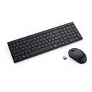 DELL KM555 keyboard Mouse included Universal RF Wireless + Bluetooth UK English Black