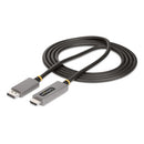 StarTech.com 133DISPLAYPORTHDMI21 video cable adapter 78.7" (2 m) DisplayPort HDMI Black, Silver