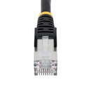 StarTech.com NLBK-75F-CAT6A-PATCH networking cable Black 901.6" (22.9 m) S/FTP (S-STP)