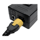 Tripp Lite PLC14YW cable lock Yellow