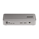 StarTech.com 129N-USBC-KVM-DOCK laptop dock/port replicator Wired USB 3.2 Gen 2 (3.1 Gen 2) Type-C Silver