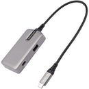 StarTech.com DKT31CHPD3 laptop dock/port replicator Wired USB 3.2 Gen 2 (3.1 Gen 2) Type-C Gray