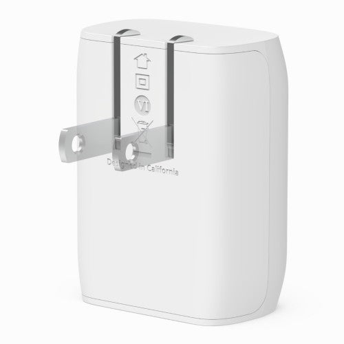 Belkin WCA006DQWH mobile device charger Mobile phone, Smartphone, Tablet White AC Fast charging Indoor