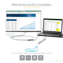 StarTech.com CDP2DPEC USB graphics adapter 7680 x 4320 pixels Black, Gray