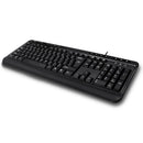 Adesso AKB-132HB keyboard Universal USB QWERTY US English Black