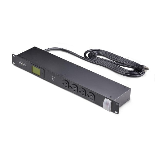 StarTech.com 16NM8-RACK-MOUNT-PDU power distribution unit (PDU) 16 AC outlet(s) 1U Black