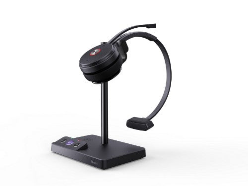 Yealink WH62 Mono Teams Headset Wireless Head-band Office/Call center Micro-USB Charging stand Black
