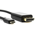 Rocstor Y10C167-B1 video cable adapter 70.9" (1.8 m) DisplayPort USB Type-C Black