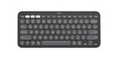 Logitech Pebble Keys 2 K380s keyboard Universal Bluetooth QWERTY English Graphite