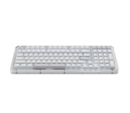 Logitech 920-013576 keyboard RF Wireless + Bluetooth English White