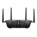 NETGEAR Nighthawk RAX54S WiFi 6 Router - AX5400, 5.4 Gbps, 2,500 sq. ft., 25 Devices, 1-Year Armor