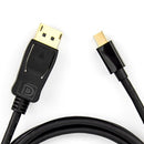 Rocstor Y10C165-B1 video cable adapter 70.9" (1.8 m) Mini DisplayPort DisplayPort Black