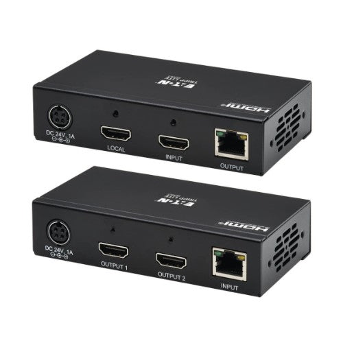 Tripp Lite B127A-2A1-BHBH AV extender AV transmitter & receiver Black