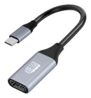 Adesso AUH-5010 video cable adapter 5" (0.127 m) USB Type-C HDMI Aluminum