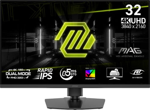 MSI MAG 322URDF E16 computer monitor 31.5" 3840 x 2160 pixels 4K Ultra HD Black