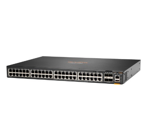 HPE Aruba Networking CX 6200F 48G Class-4 PoE 4SFP 370W Managed L3 Gigabit Ethernet (10/100/1000) Power over Ethernet (PoE) 1U