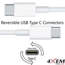 4XEM 4XUSBCC31G210W USB cable USB 3.2 Gen 1 (3.1 Gen 1) 118.1" (3 m) USB C White