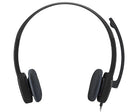 Logitech 981-000587 headphones/headset Wired Head-band Office/Call center Black