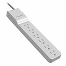 Belkin Home/Office 6-Outlets Surge Suppressor White 6 AC outlet(s) 125 V 29.5" (0.75 m)