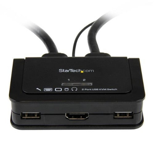 StarTech.com SV211HDUA KVM switch Black