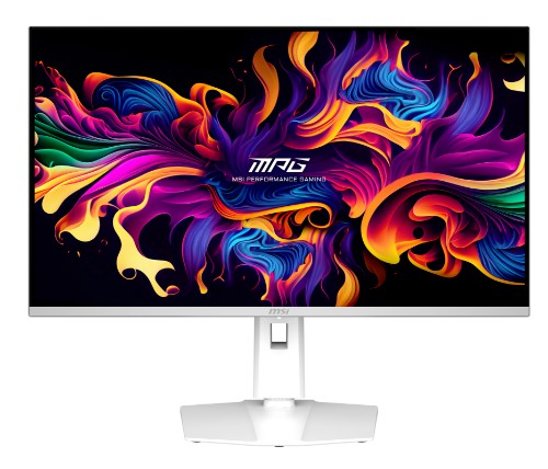 MSI MPG 321URXW QD-OLED computer monitor 31.5" 3840 x 2160 pixels 4K Ultra HD White