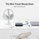 Plugable Technologies USBC-6950PDZ laptop dock/port replicator Wired USB 3.2 Gen 2 (3.1 Gen 2) Type-C Black