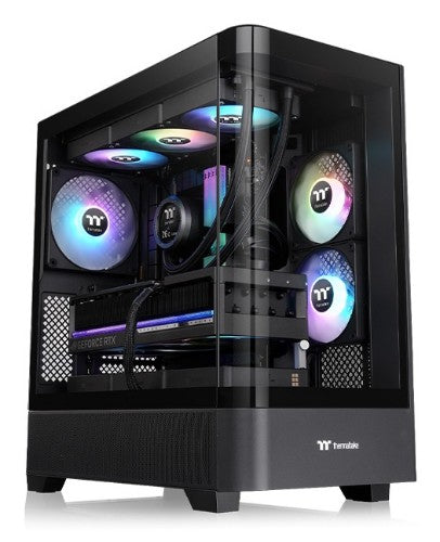 Thermaltake View 290 TG ARGB Midi Tower Black