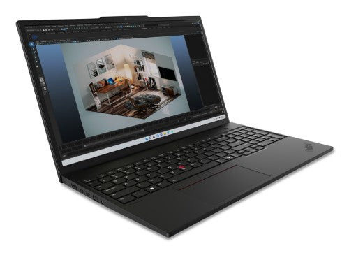 Lenovo ThinkPad P16s Gen 3 (Intel) Intel Core Ultra 7 155H Mobile workstation 16" WUXGA 16 GB DDR5-SDRAM 512 GB SSD Wi-Fi 6E (802.11ax) Windows 11 Pro English Black