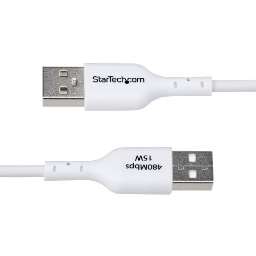StarTech.com USB2AC3FWHE USB cable USB 2.0 35.4" (0.9 m) USB A USB C White